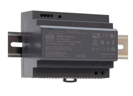 HDR-150-15 Mean Well Power Supply Din Rail 15 VDC 9.5A