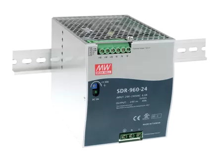 SDR-960-48 Mean Well Power Supply Din Rail 48 VDC 20A