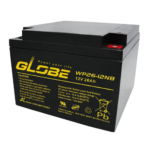 WP26-12NB Globe 12V 26Ah Lead Acid Battery
