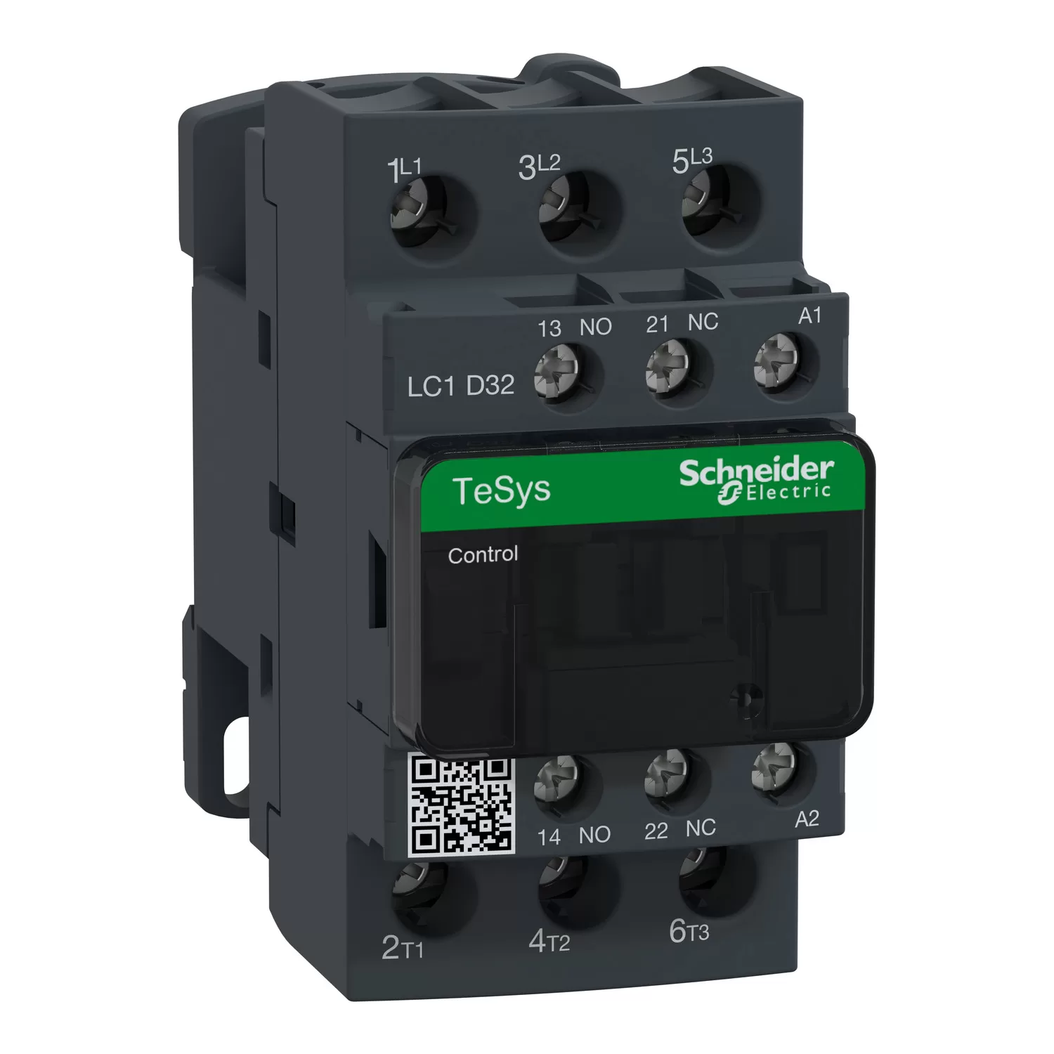 LC1D32M7 LC1D32M7 Schneider Electric TeSys D contactor - 3P(3 NO) - AC-3 - <= 440 V 32 A - 220 V AC coil - Image 1