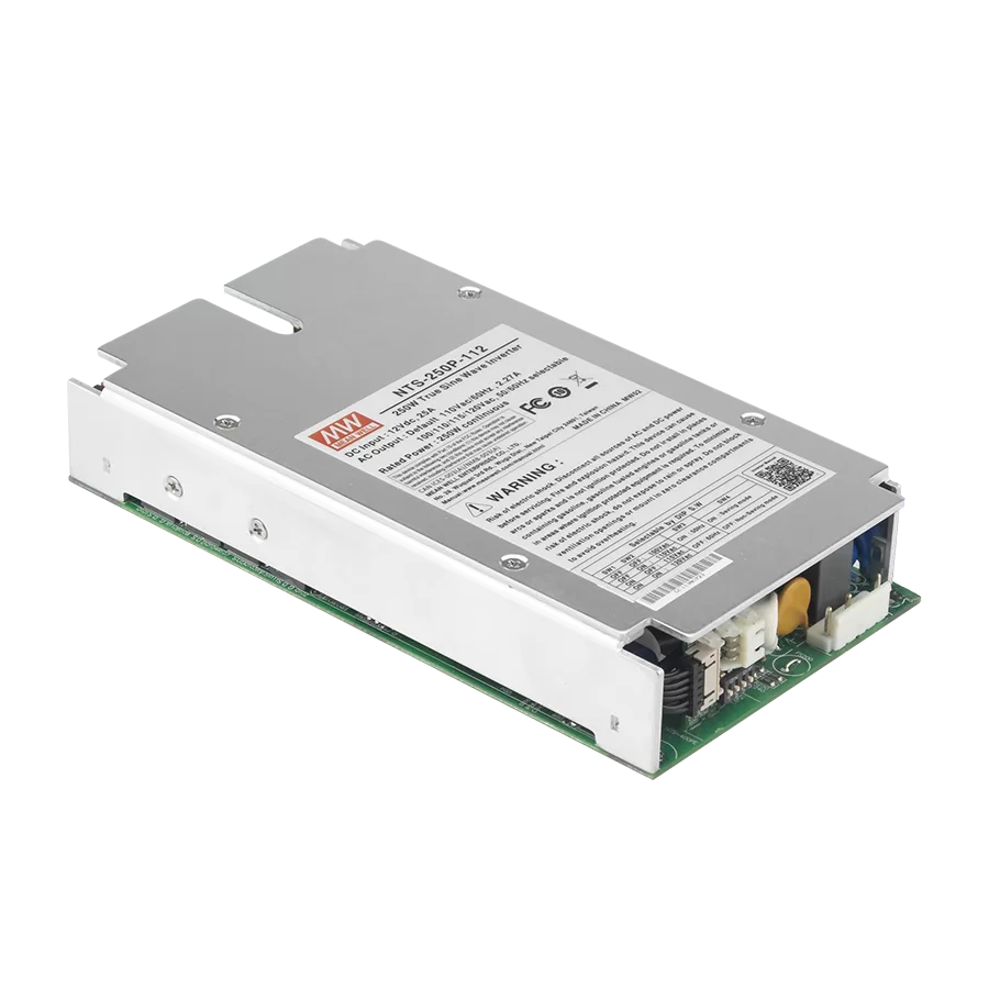 NTS-250P-212 NTS-250P-212 Mean Well DC/AC Power Inverter 250W 12VDC 230VAC - Image 1