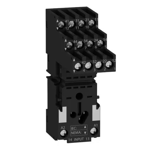 RXZE2S114M RXZE2S114M Schneider Electric socket RXZ - separate contact - 10 A - < 250 V - connector - for relay - Image 1